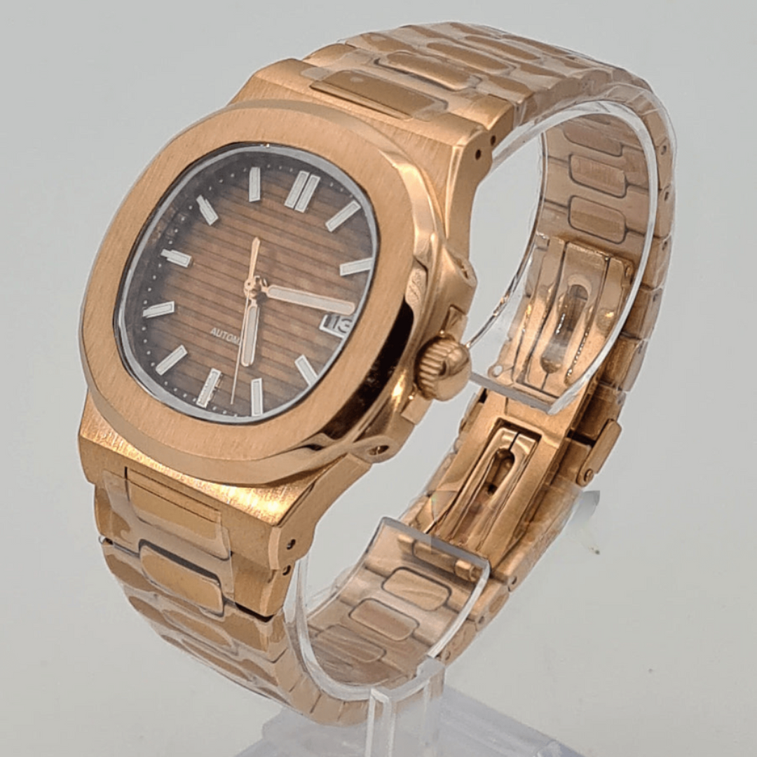 NAUTIKO | ROSE GOLD BROWN