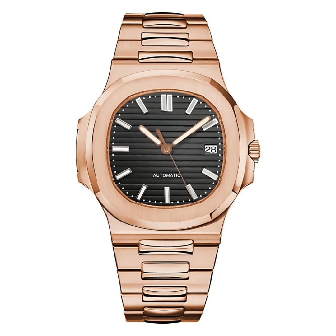 NAUTIKO | ROSE GOLD BLACK