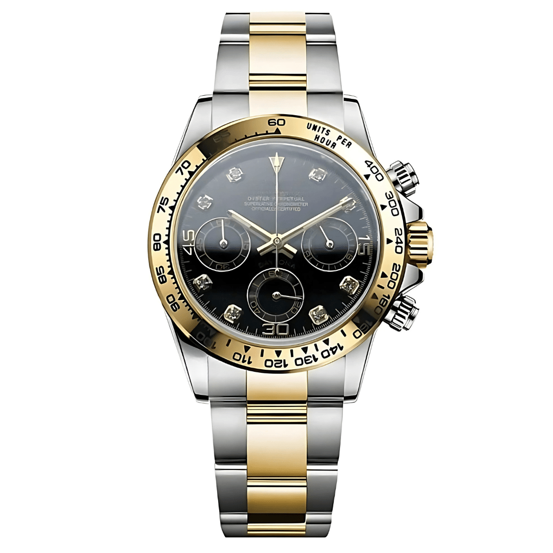 SEITONA | SILVER GOLD TWO TONE | DIAMOND