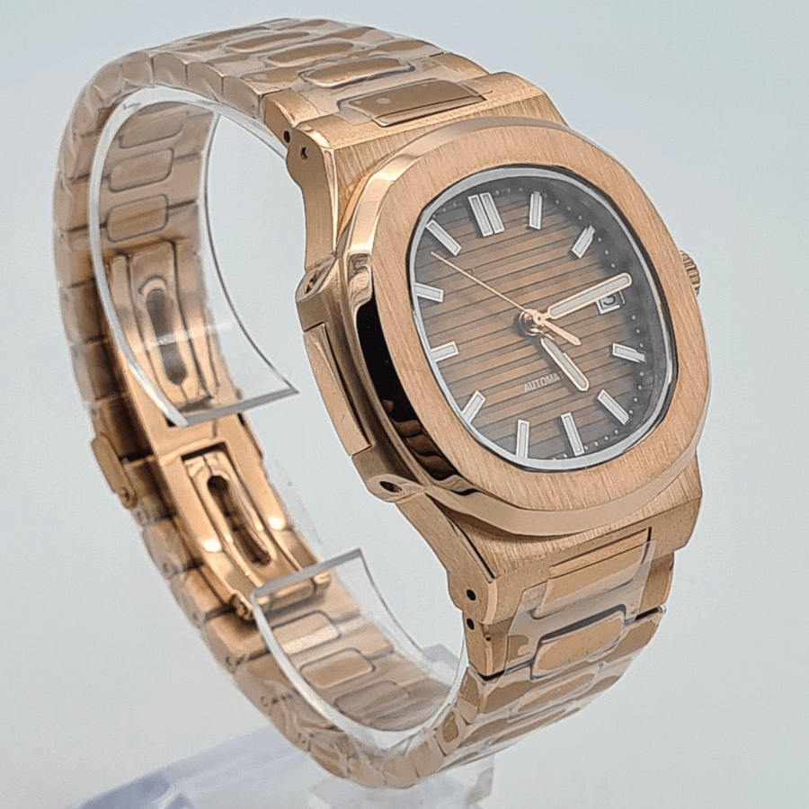 NAUTIKO | ROSE GOLD BROWN