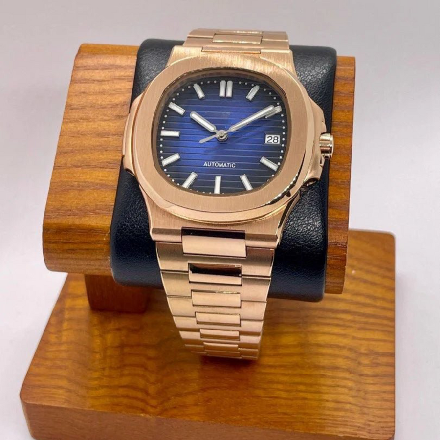 NAUTIKO | ROSE GOLD BLUE