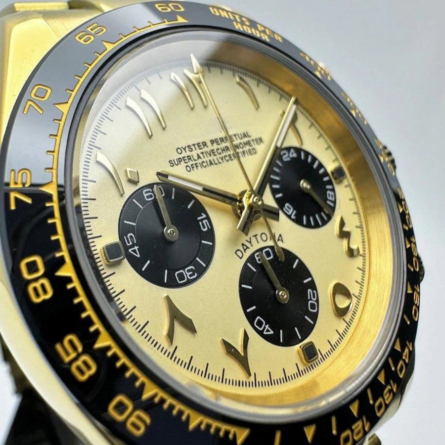 SEITONA | ARABIC DIAL | BLACK GOLD