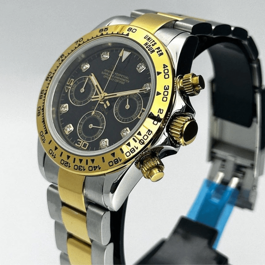 SEITONA | SILVER GOLD TWO TONE | DIAMOND