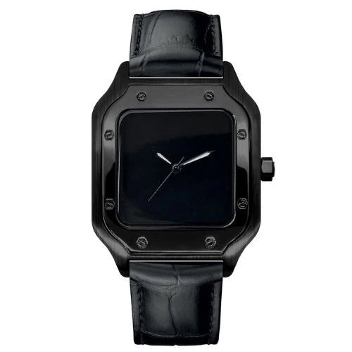SANTEIKO | FULL BLACK | LEATHER STRAP