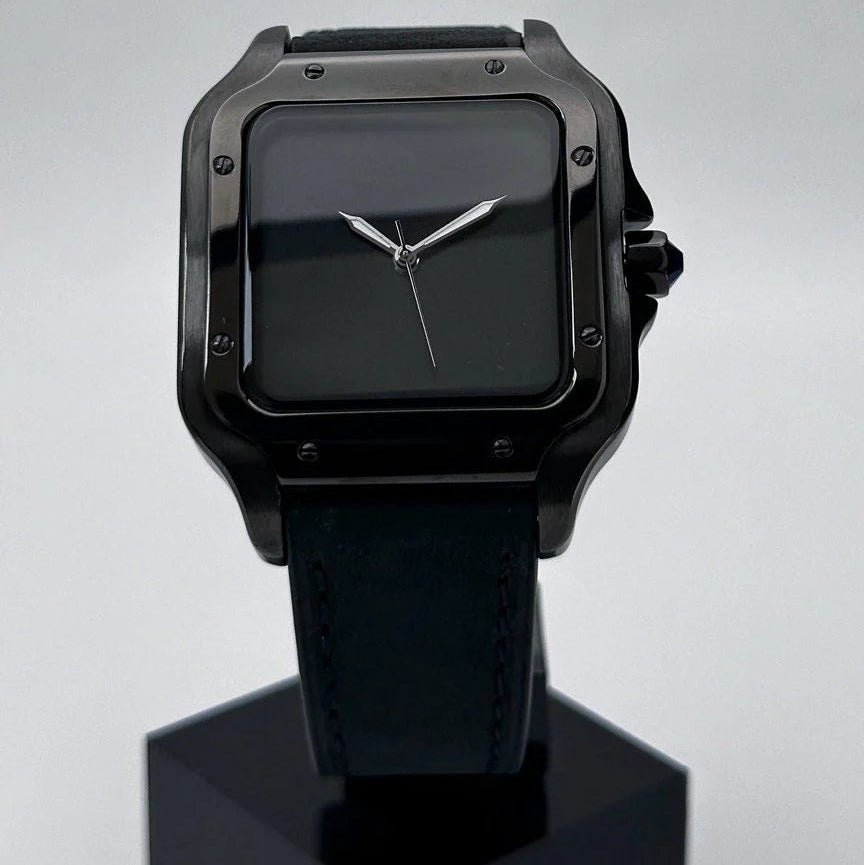 SANTEIKO | FULL BLACK | LEATHER STRAP