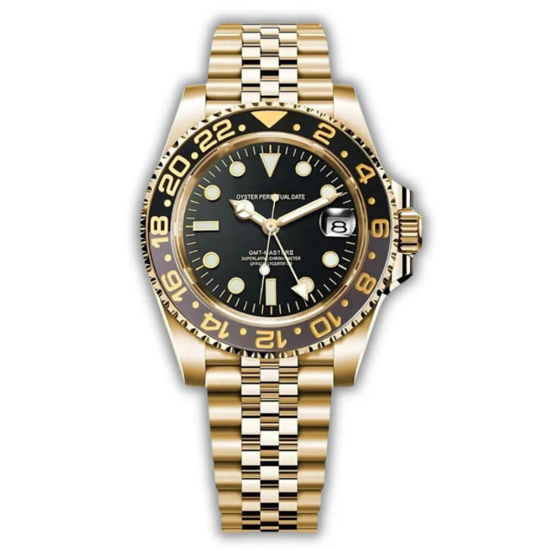 GMTEIKO | GOLD AND BLACK | JUBILEE STRAP