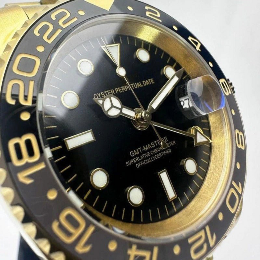 GMTEIKO | GOLD AND BLACK | JUBILEE STRAP
