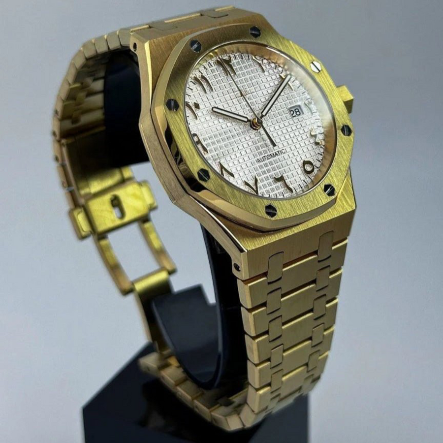 ROYAL | GOLD WHITE | ARABIC DIAL