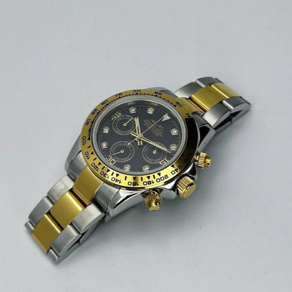 SEITONA | SILVER GOLD TWO TONE | DIAMOND